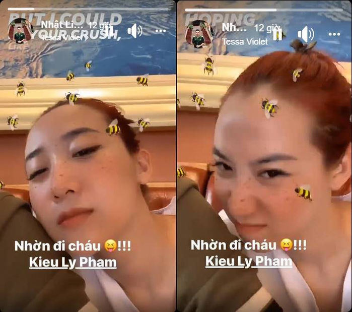 Hậu Người ấy là ai, cặp đôi Kiều Ly - Nhật Linh hẹn hò tình tứ