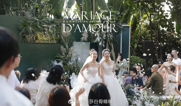 Hôn lễ của học trò Mai Siêu Phong và bạn gái đồng tính gây sốt