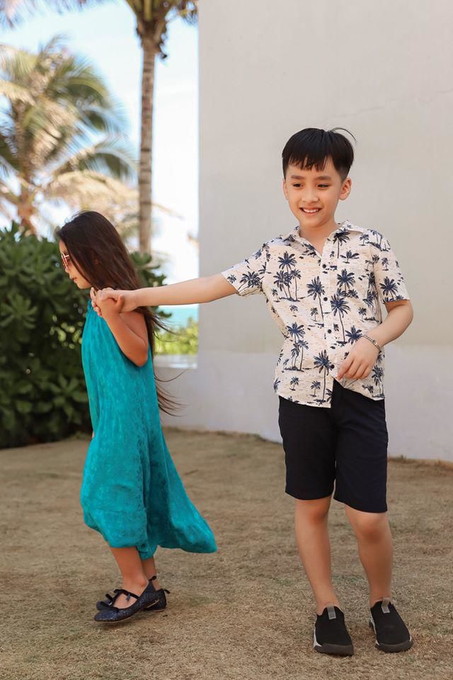 Loạt khoảnh khắc siêu yêu của cặp nhóc tỳ hot nhất Vbiz Andy - Sol