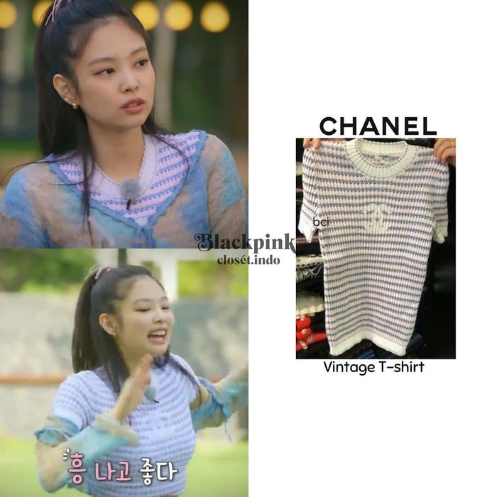 BLACKPINKs Jennie shows off her splended beauty wearing a simple white Chanel  shirt  allkpop