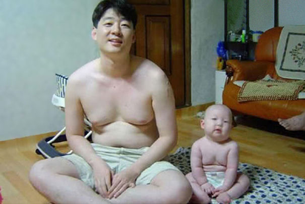 Ngày của Cha: Phì cười trước bộ ảnh chứng minh “Cha nào con nấy
