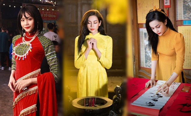 Mỹ nhân Việt chuyển giới diện áo dài: Lynk Lee, Hương Giang gây sốt