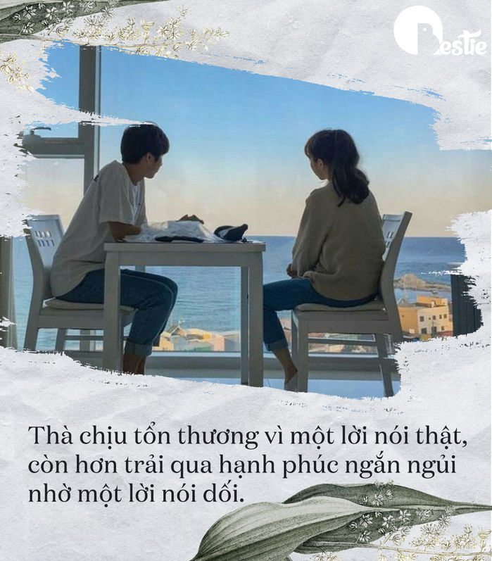 Rốt cuộc anh và em đều sẽ hạnh phúc, chỉ là không cùng với nhau thôi