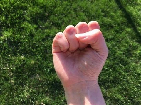 Quy ước bàn tay: Tính ngày tháng, dự tính thời gian mặt trời lặn