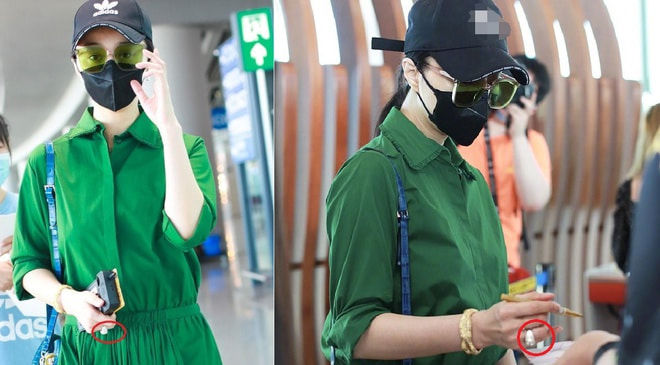 Phạm Băng Băng đeo nhẫn kim cương ở ngón áp út, nghi vấn đã kết hôn