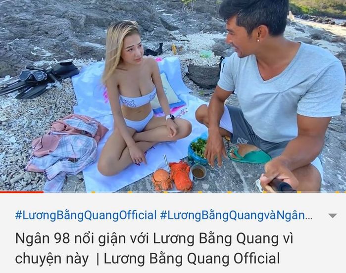 Ngân 98 nổi giận với bạn trai khi đi picnic vì... đồ ăn bị lạnh