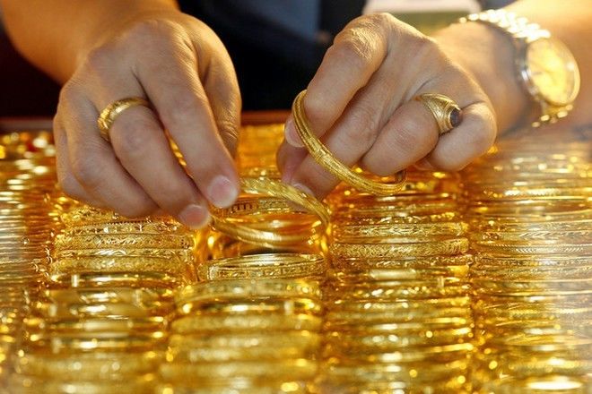 Giá vàng trong nước đã lên mức 50,3 triệu đồng/lượng (Ảnh: Thanh niên)