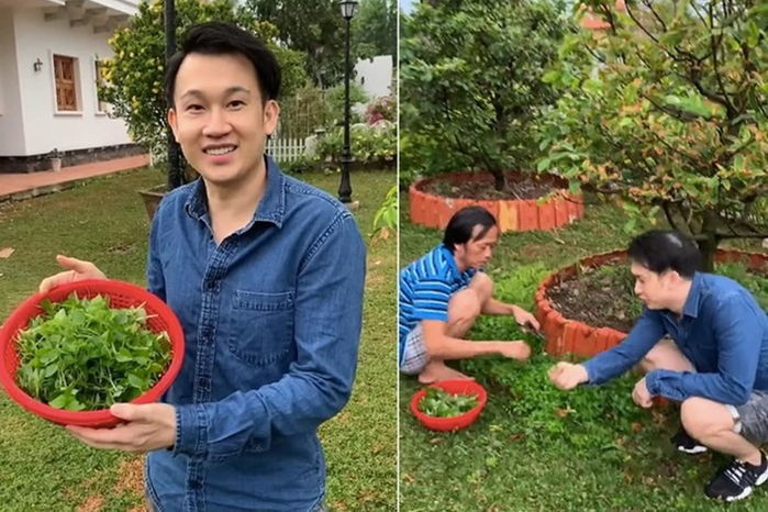 Ảnh gia đình Hoài Linh - Dương Triệu Vũ: Anh giống hệt mẹ, em y đúc bố