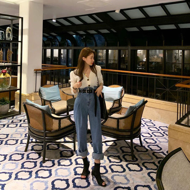 Thiều Bảo Trâm biến hóa đa dạng với quần jeans cực chất