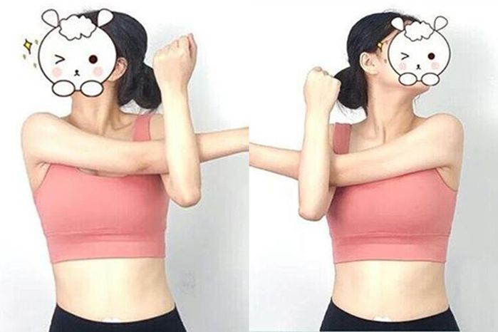 5 động tác đơn giản, dễ tập giúp các nàng có bờ vai nuột như Jennie