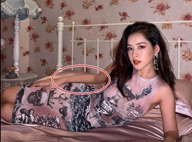 Khác biệt ảnh tự đăng và được “tag: Ngân 98 bị cho photoshop quá đà