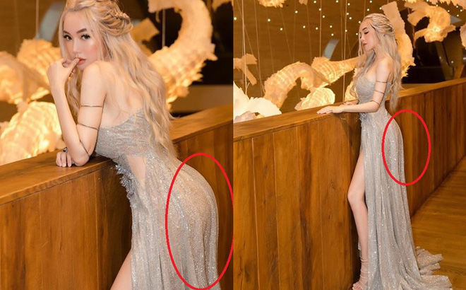 Khác biệt ảnh tự đăng và được “tag: Ngân 98 bị cho photoshop quá đà
