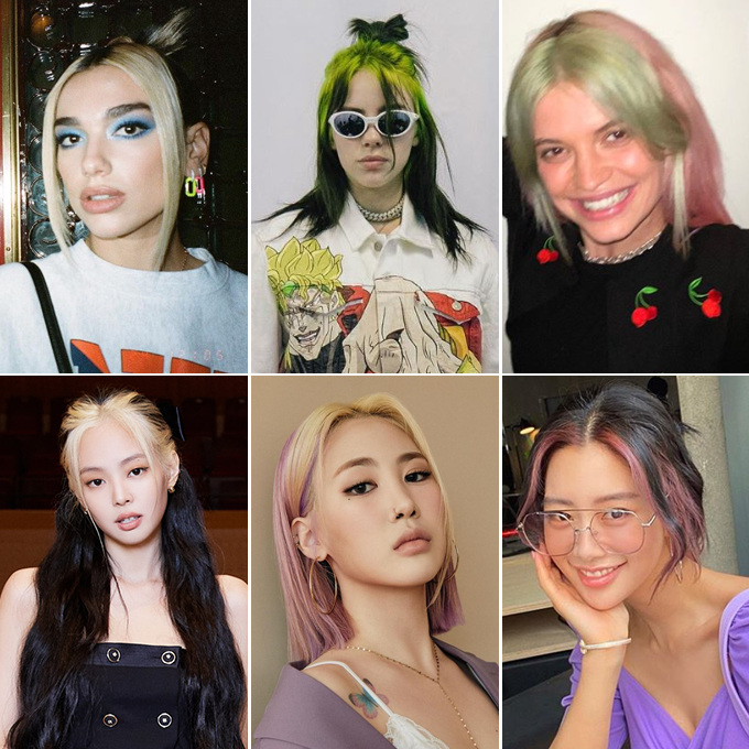 Kiểu tóc đang nhuộm thì hết thuốc của Jennie tạo trend khắp Châu Á