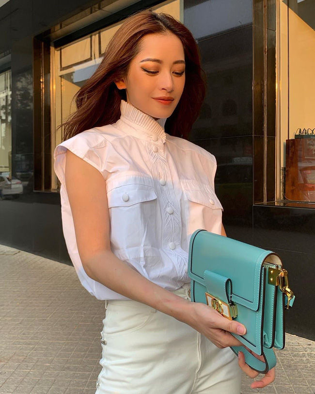 Sao Việt ồ ạt lăng-xê phong cách white on white: Tóc Tiên khí chất