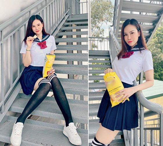 Con dâu tỷ phú Hoàng Kiều khoe dáng đốt mắt trong khu cách ly