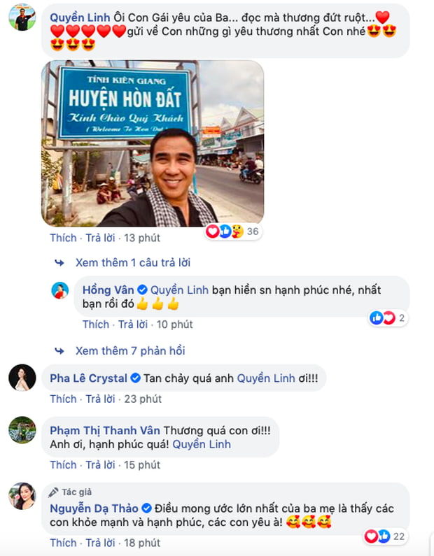 Con gái Quyền Linh gây xúc động khi viết thư tay mừng sinh nhật ba