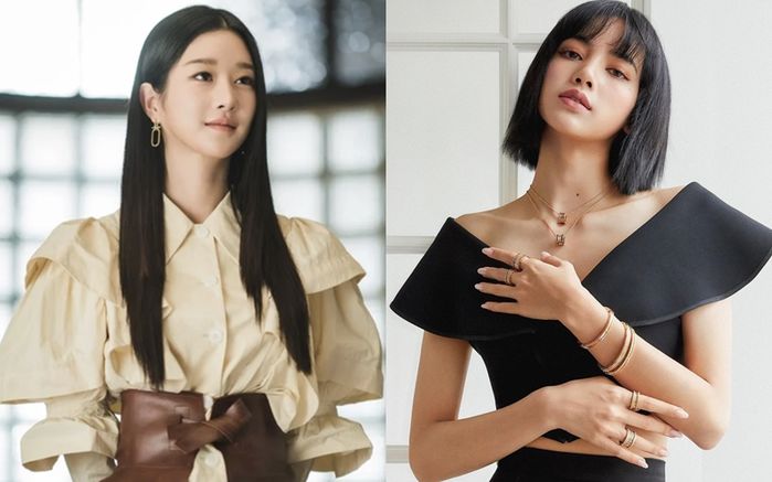 Diện cùng mẫu áo blouse bánh bèo: Seo Ye Ji sang chảnh hơn hẳn Lisa