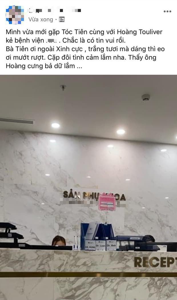 Diện váy rộng, Tóc Tiên có động thái liên quan đến tin đồn mang thai