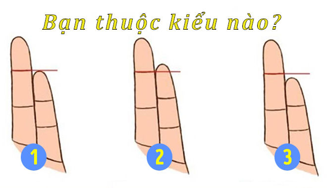 Độ dài ngón út bật mí nhân duyên: Ngón út dài bạn là người tuyệt tình