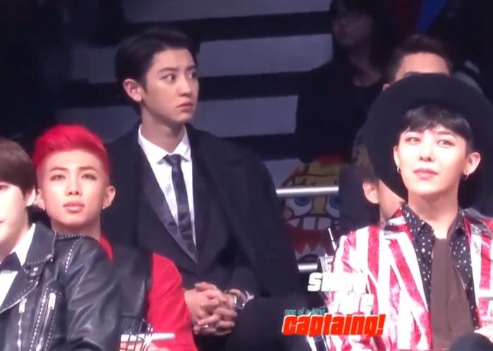 RM (BTS) bị chê xấu khi lọt chung khung hình với G-Dragon, Chanyeol