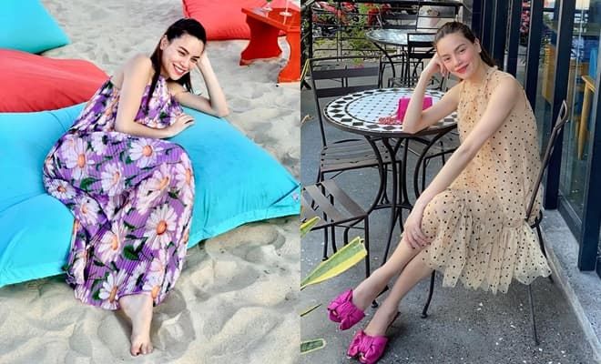 Hà Hồ tăng cân nhuận sắc khiến hội chị em xin bí quyết bầu bí vẫn xinh