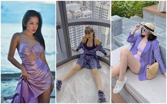 Style Hè của mỹ nhân Vbiz hot nhất Instagram: Chi Pu mê màu tím