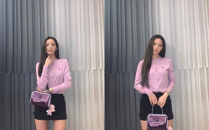 Jisoo bất ngờ đổi style gái hư, phanh nút áo sơ mi khoe vẻ gợi cảm