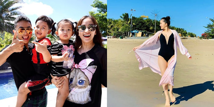 Khánh Thi khoe body gái hai con trông mòn con mắt khi diện bikini