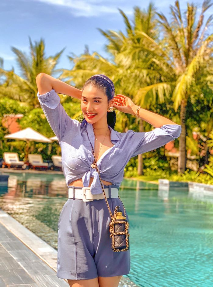 Bí kíp đẹp như Lan Khuê sau sinh: Massage bụng, luyện tập đều đặn