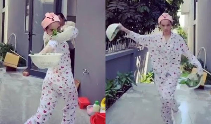 Lộng lẫy trên thảm đỏ, Ngọc Trinh đời thường bá đạo một trời một vực