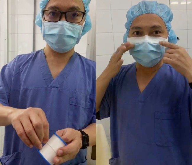 Mẹo đeo khẩu trang không bị mờ kính mùa dịch: Gập nếp, dùng băng y tế