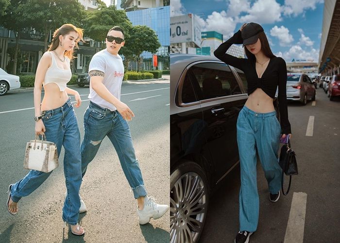 Mỹ nhân Việt gầy đến nỗi phải dùng ghim cố định lại trang phục