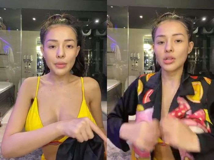 Ngân 98 nhiều lần mặc đồ hở bạo, CĐM lên án gay gắt