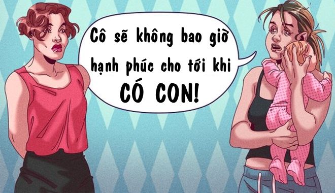 Người khôn ngoan chớ nói 10 điều này với phụ nữ không muốn có con