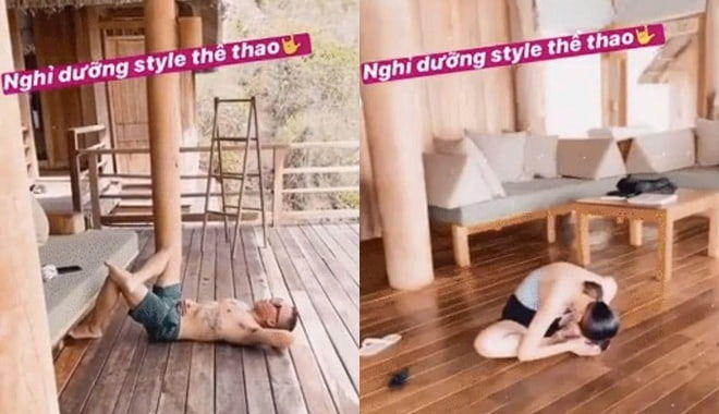 Phủ nhận tin đồn mang thai, Tóc Tiên diện hẳn đồ bơi khoét bụng