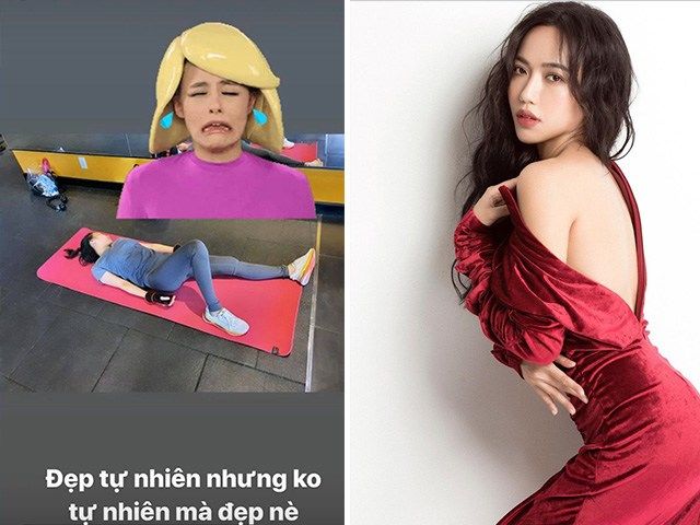 Sao Việt tập luyện để cải thiện vóc dáng: Tóc Tiên ám ảnh xoạc chân