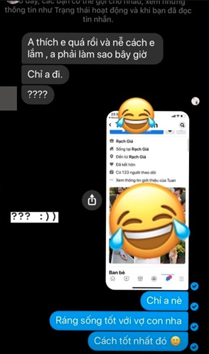 Vợ cũ Hoài Lâm gay gắt khi bị người đàn ông đã có gia đình tán tỉnh