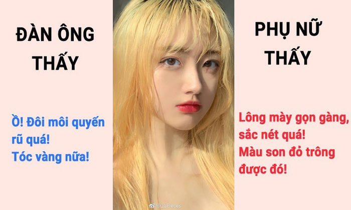 Thế giới trong mắt của đàn ông và phụ nữ quả thực vô cùng khác biệt