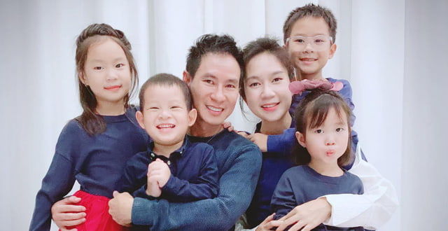 Vợ Lý Hải vướng nghi vấn mang bầu lần 5 khi để mặt mộc, vòng 2 lùm lùm