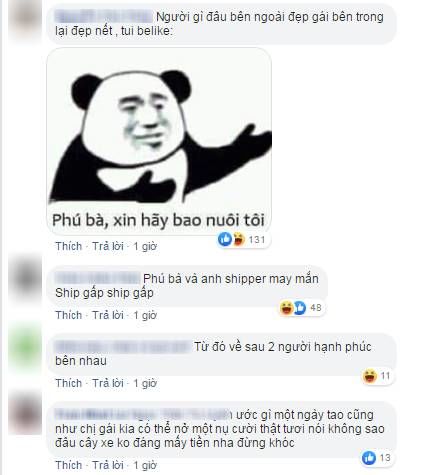 Nam shipper được chính cô gái chủ xe hơi tiền tỉ mình tông trúng an ủi
