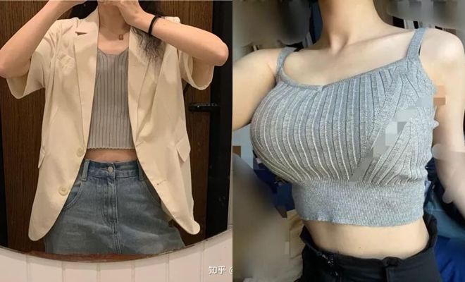 Vòng 1 khủng gợi cảm đấy nhưng ngực lép cũng thanh lịch và thu hút