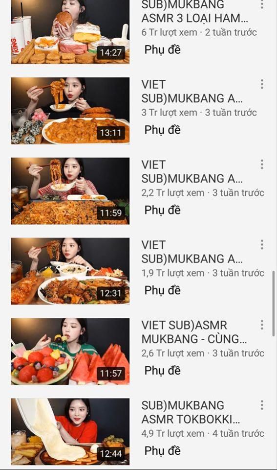 YouTuber Hàn bị tố cắt sửa clip để nhổ, bỏ bớt đồ ăn khi làm mukbang
