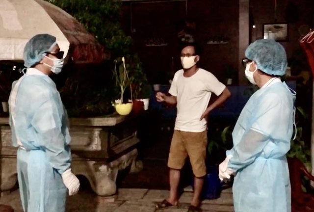 BN786 ở Quảng Ngãi làm giáo viên, là người thứ 4 trong nhà bị Covid-19