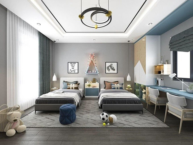 Trầm trồ trước những phòng ngủ chuẩn rich kid của con sao Việt