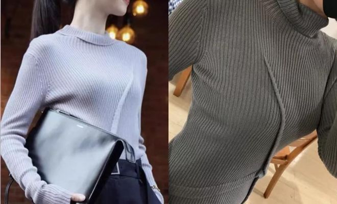 Vòng 1 khủng gợi cảm đấy nhưng ngực lép cũng thanh lịch và thu hút