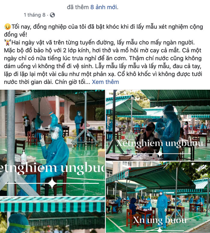Dân mạng xót xa với lời kêu gọi chống dịch của nhân viên y tế