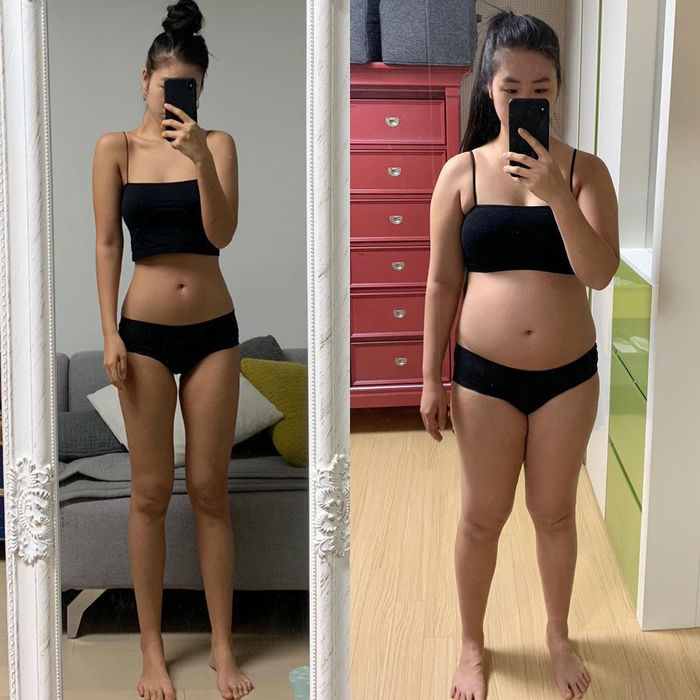 Ăn chuối và các loại hạt khi đói, gái xinh người Hàn giảm đều 20kg