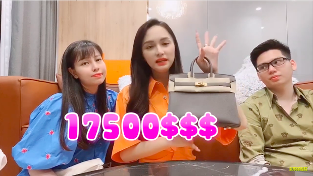 Hương Giang lần đầu đập hộp hết 900 triệu đồng