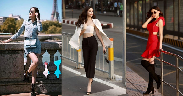 Đọ style 2 mỹ nhân Vbiz là giảng viên đại học: Midu nữ tính, ngọt ngào
