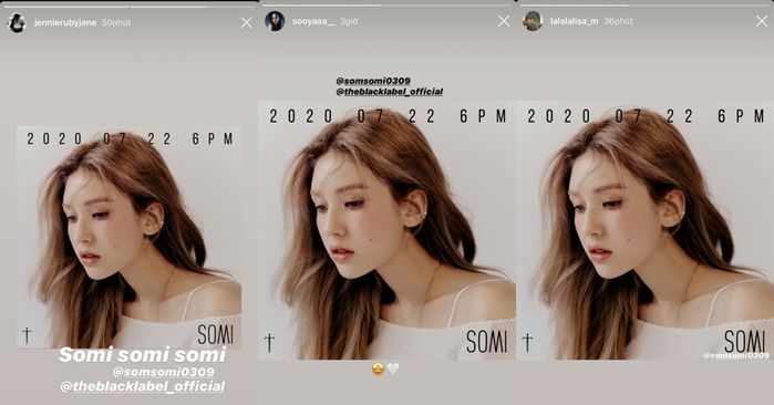 May mắn như tân binh Somi, được đàn chị BLACKPINK ủng hộ hết mực